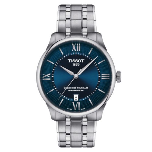 Tissot Chemin Des Tourelles Powermatic 80 39 Stainless Steel / Blue / Bracelet